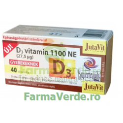 VITAMINA D3 1100 NE (27,5 μg) PENTRU COPII 60 tablete Magnacum Med