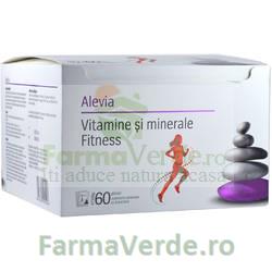 Vitamine Si Minerale Fitness 60 plicuri Alevia