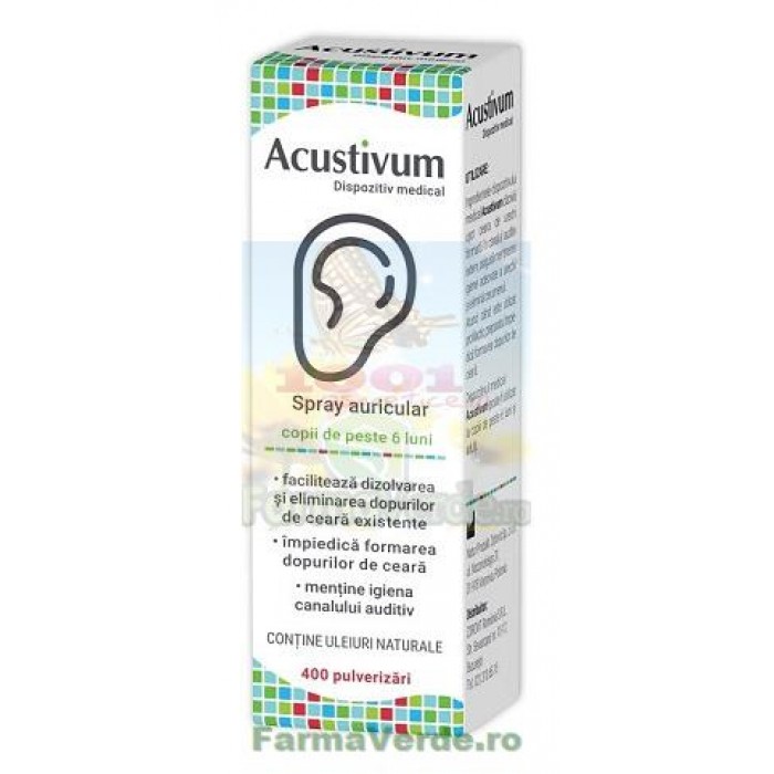Acustivum Spray auricular 20 ml Zdrovit
