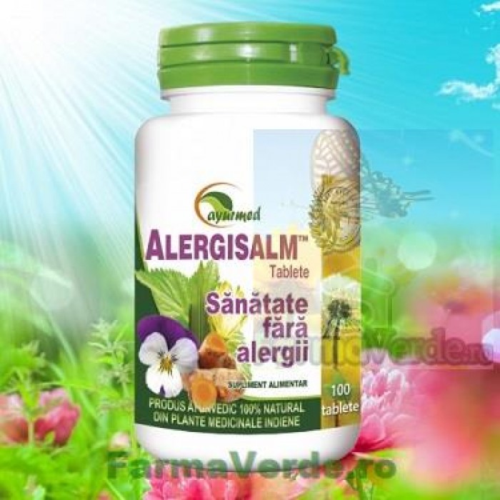 Alergisalm 100 Tablete Ayurmed Star International