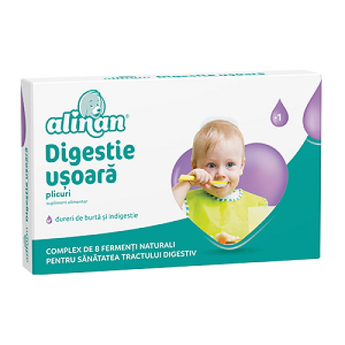 Alinan Kids Copii Digestie Usoara 10 doze Fiterman Pharma