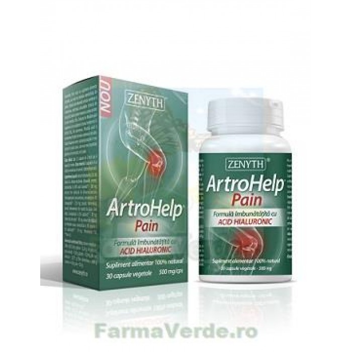 ArtroHelp Pain 30 capsule 500 mg Zenyth Pharmaceuticals