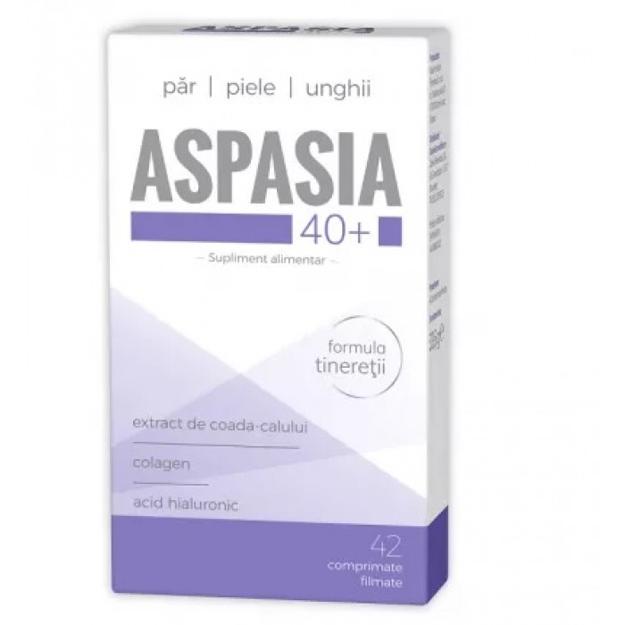 Aspasia Par si Unghii Sanatoase 40 ani+ 42 capsule
