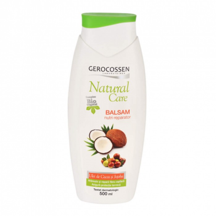 Balsam nutri-reparator cu Jojoba si Cocos Natural Care 500 ml Gerocossen