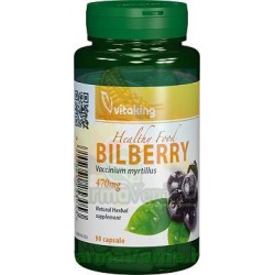 Afine Negre Bilberry 90 capsule Vitaking