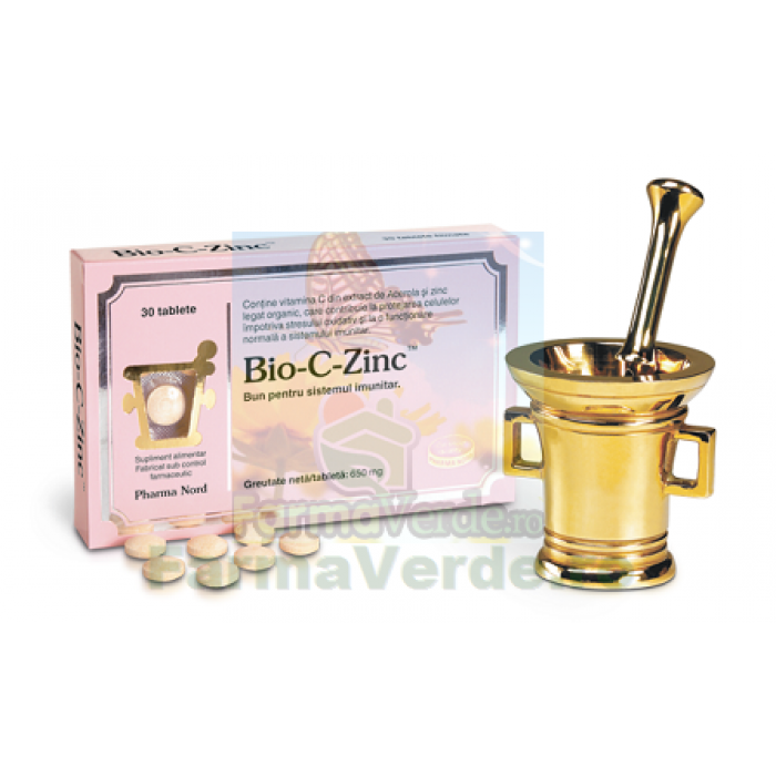 Bio-C-Zinc 30 tablete Pharma Nord
