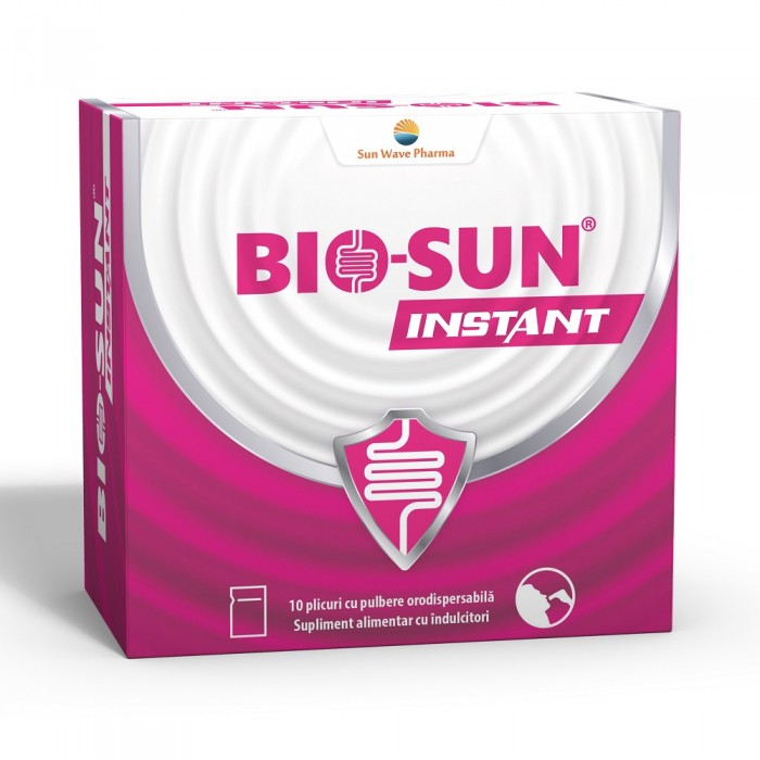 BIO-SUN Instant Probiotice 10 Plicuri Sun Wave Pharma