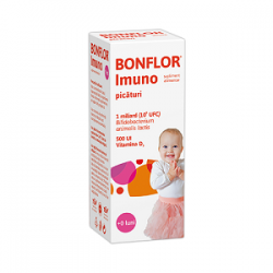 Bonflor Imuno Picaturi Vitamina D3 500UI 9 ml Fiterman Pharma