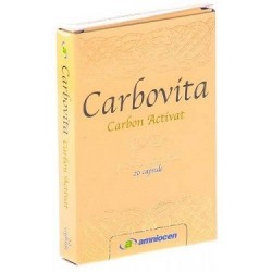 Carbovita carbune medicinal 20 Capsule Amniocen