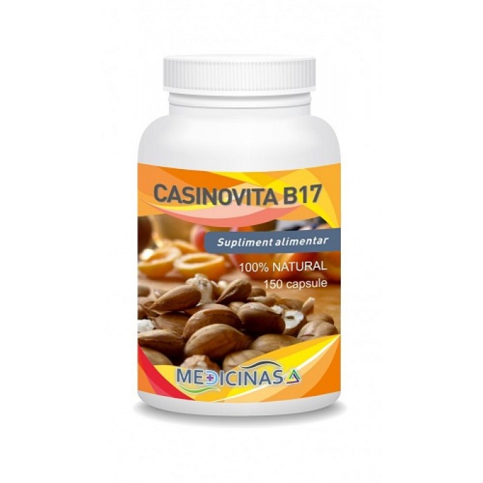 Casinovita B17 Amigdalina, Samburi de Caise 150 capsule Medicinas