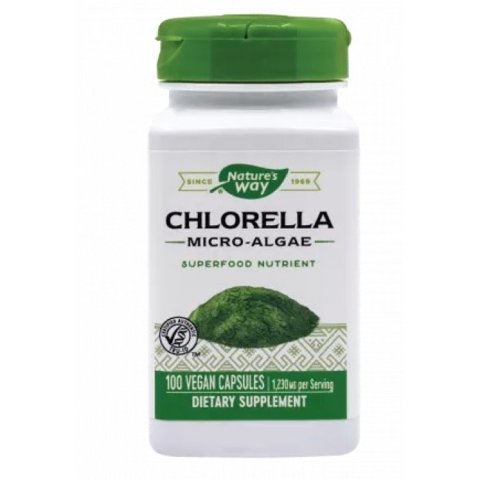 CHLORELLA MICRO-ALGAE 410 mg 100 capsule Nature's Way Secom