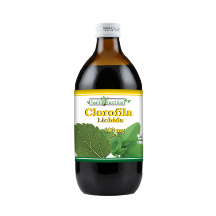 Clorofila lichida 500ml Pachet 4x500ml HealthNutrition