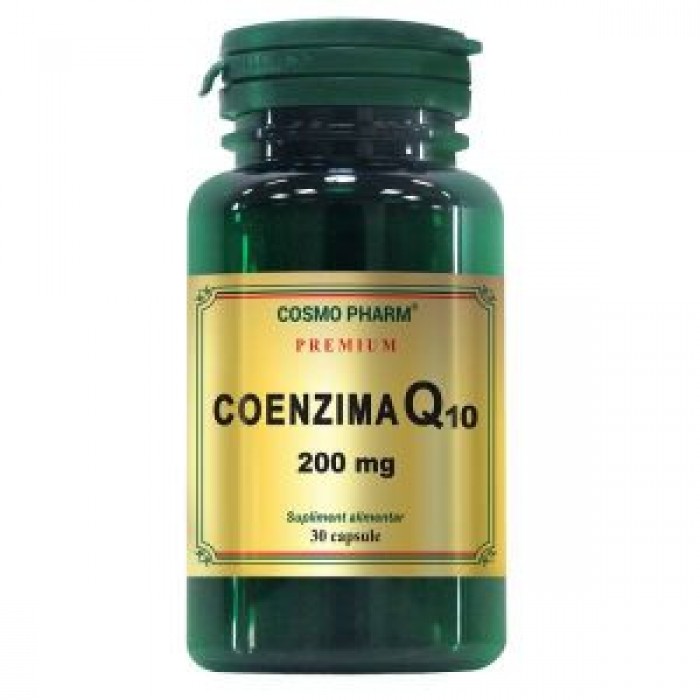 Coenzima Q10 200 mg, 30 capsule Cosmopharm Premium