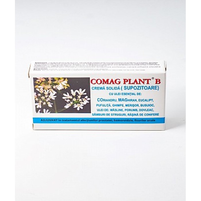 Comag Plant B 10 supozitoare Elzin Plant 1.5 gr Elzin Plant