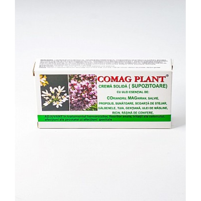 Comag Plant Supozitoare 10 supozitoare 1,5 gr Elzin Plant