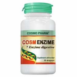 CosmEnzime 7 enzime digestive 10 drajeuri Cosmopharm