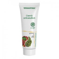 Crema Anticelulitica Guarana si Ceai Verde 250 ml Viva Natura