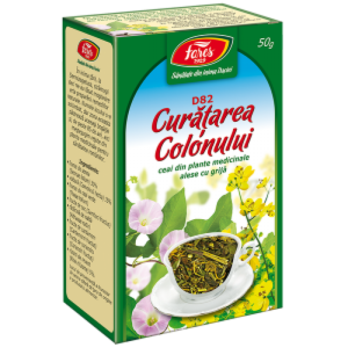Ceai CURATAREA COLONULUI 50 gr Fares
