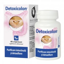 Detoxicolon 60 comprimate Detoxifiere DaciaPlant