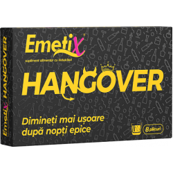 Emetix Hangover Mahmureala 8 plicuri Fiterman Pharma