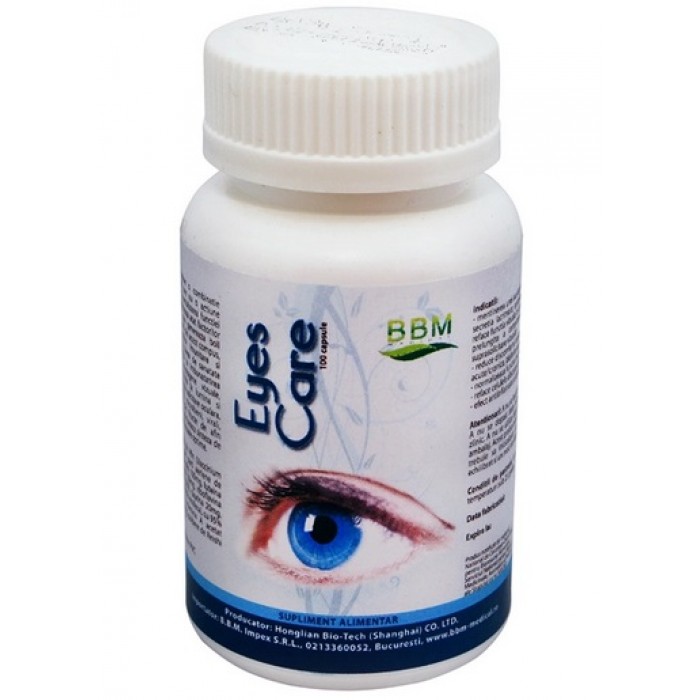 Eyes Care 100cps pentru sanatatea ochilor BBM Medical