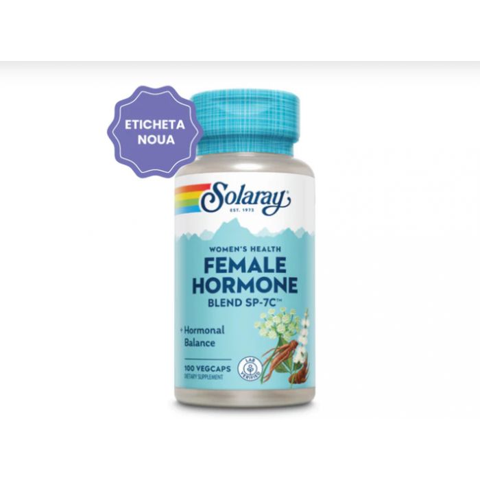 Female Hormone Blend 100 Cps Solaray-Secom