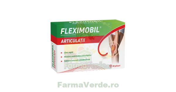 Fleximobil Articulatii 30 plicuri + Fleximobil gel cadou
