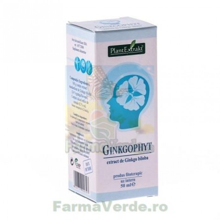 Ginkgophyt extract ginkgo biloba 50 ml Plantextrakt