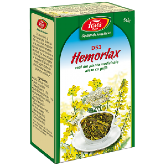 Ceai Hemorlax 50 g Fares