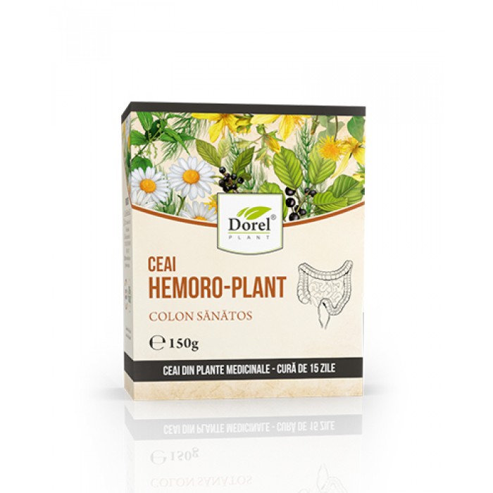 Ceai Hemoro-Plant Colon Sanatos 150 gr Dorel Plant