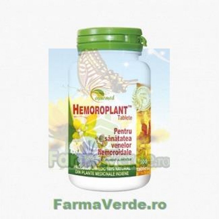 Hemoroplant 100 tablete Indian Herbal Star International