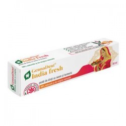 Pasta de Dinti GennaDent India Fresh cu Neem si Turmeric 50 ml VivaNatura Genna Co