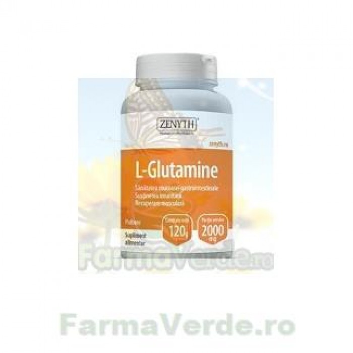L-glutamina pulbere 120 gr Zenyth PHARMACEUTICALS