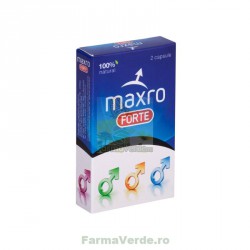 Maxro Forte erectie si potenta formula 100% naturala 2 capsule Mad House Invest