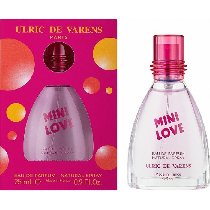 Apa de Parfum Ulric de Varens Mini Love Femei 25 ml