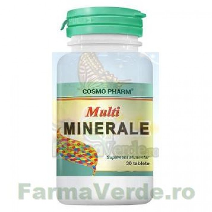 Multiminerale 30 tablete Cosmopharm