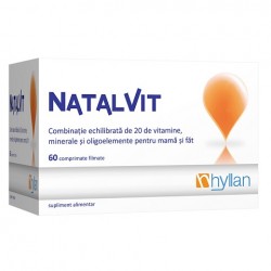 Natalvit Vitamine Prenatale 60 comprimate Hyllan Pharma