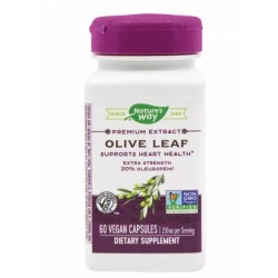 Olive Leaf 20% SE 60 capsule vegetale Nature's Way Secom