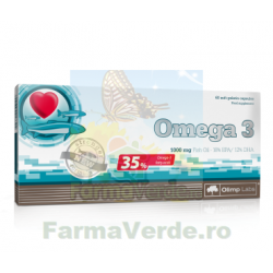 Omega 3 Ulei de Peste 60 capsule 1000 mg Darmaplant