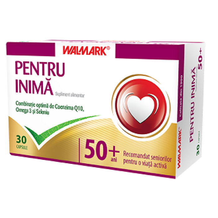 Pentru Inima +50 ani Seniori 30 tablete Walmark