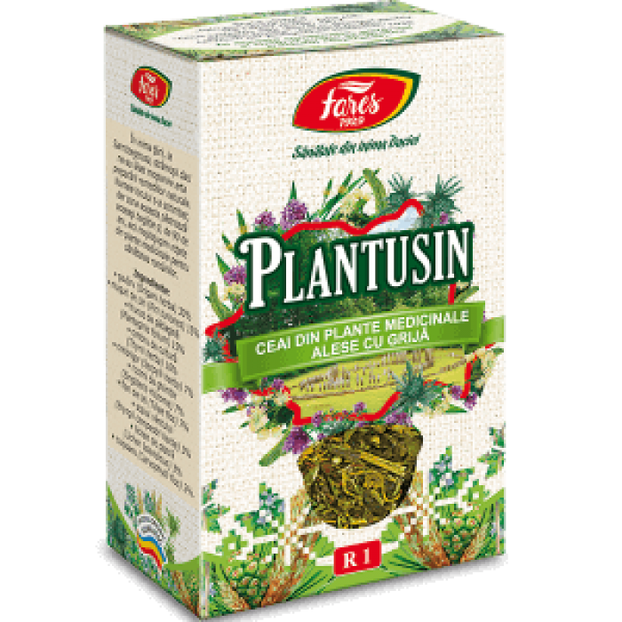 Plantusin ceai din plante medicinale 50 gr Fares