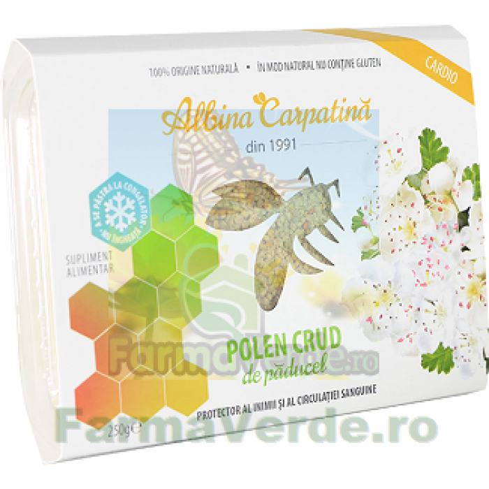 Polen crud de paducel 250 gr Albina Carpatina Apicola