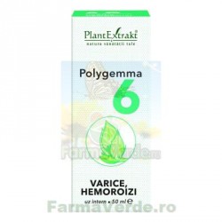Polygemma Nr.6 Varice si Hemoroizi 50 ml PlantExtrakt