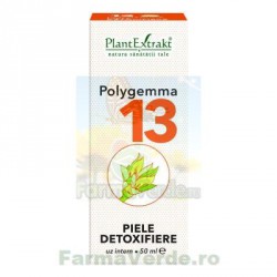 Polygemma Nr.13 Piele Detoxifiere 50 ml Plantextrakt