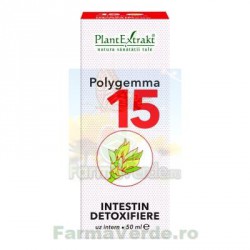 POLYGEMMA Nr.15 Intestin Detoxifiere 50 ml Plantextrakt