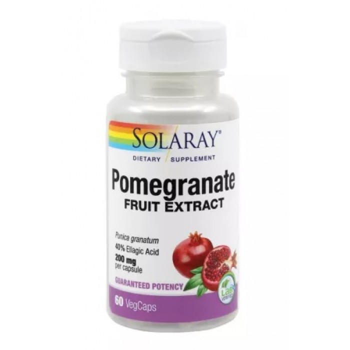 Pomegranate 60 capsule Antitumoral, Hepatoprotector Solaray Secom
