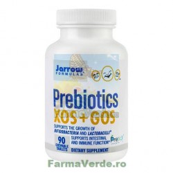 Prebiotics XOS+GOS 90 tablete masticabile Secom Jarrow 