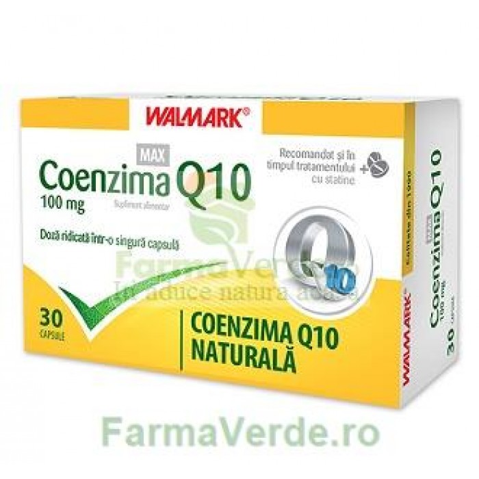 Coenzima Q10 MAX 100 mg 30 capsule Walmark