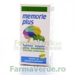 Memorie Plus 60 capsule Hypericum Plant