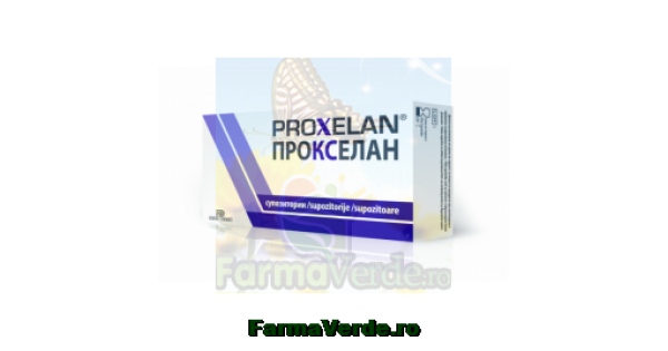 PROXELAN Prostatita acuta sau cronica 10 supozitoare NaturPharma
